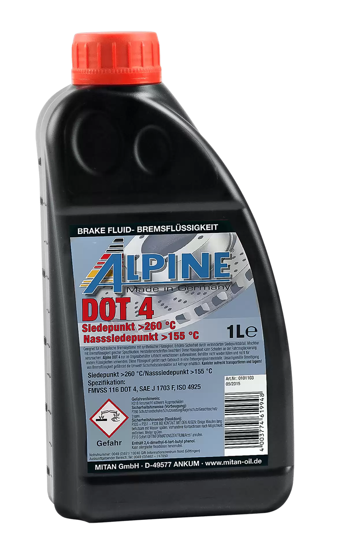 ALPINE BRAKE FLUID DOT 4